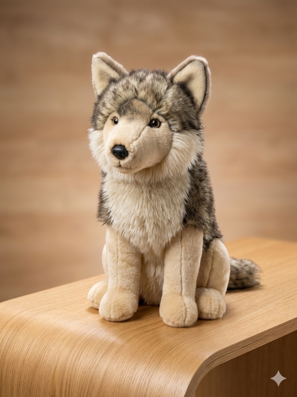 2018 XL Douglas Cuddle Toys Leeloo Timber Wolf Husky Shepherd Dog Plush #2377